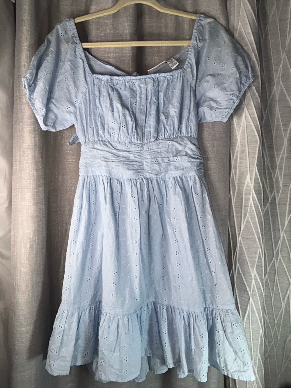 Sincerely Jules Light Blue Eyelet Dress